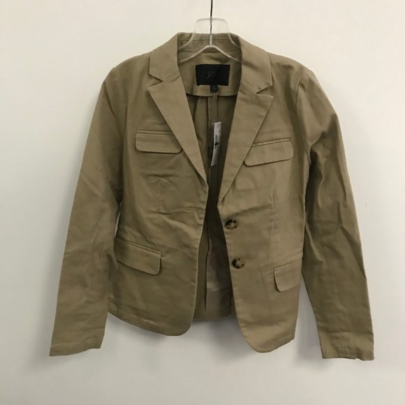 NWT J. Crew Deconstructed Blazer in Cotton Twill - Picture 2 of 6